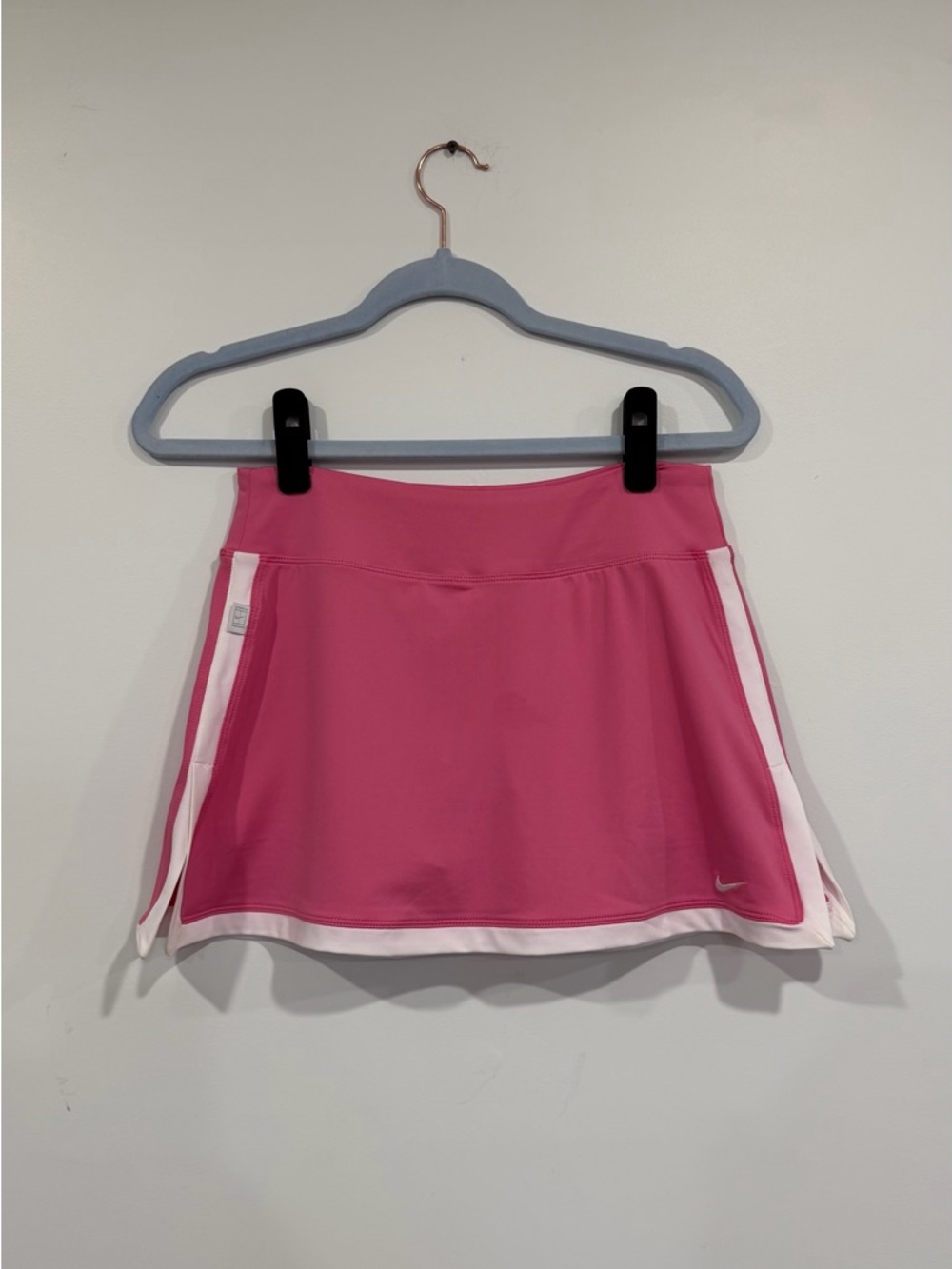 Nike Dri-FIT Tennis Skort Skirt S Pink White - Athletic Wear